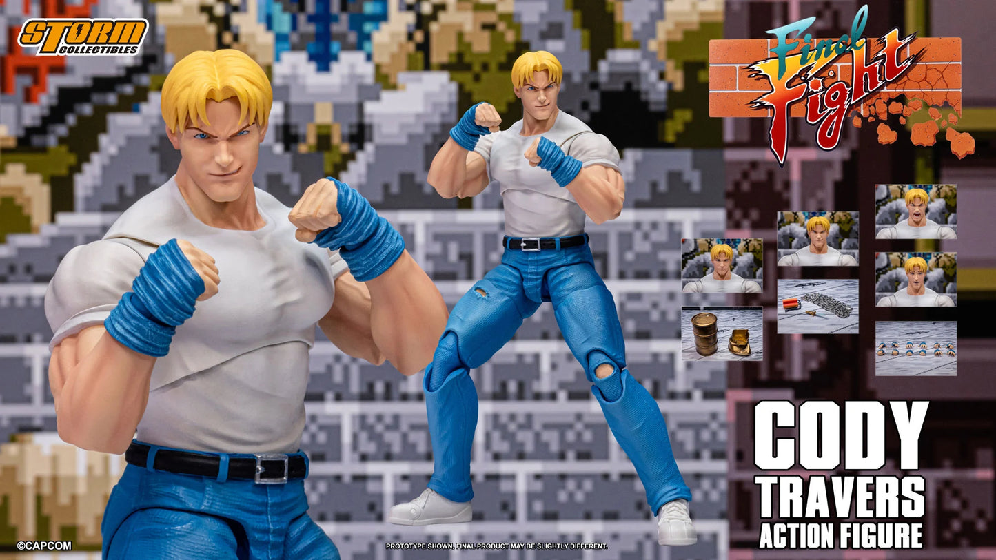 Pre-Order - Final Fight Cody Travers 1/12 Scale Action Figure