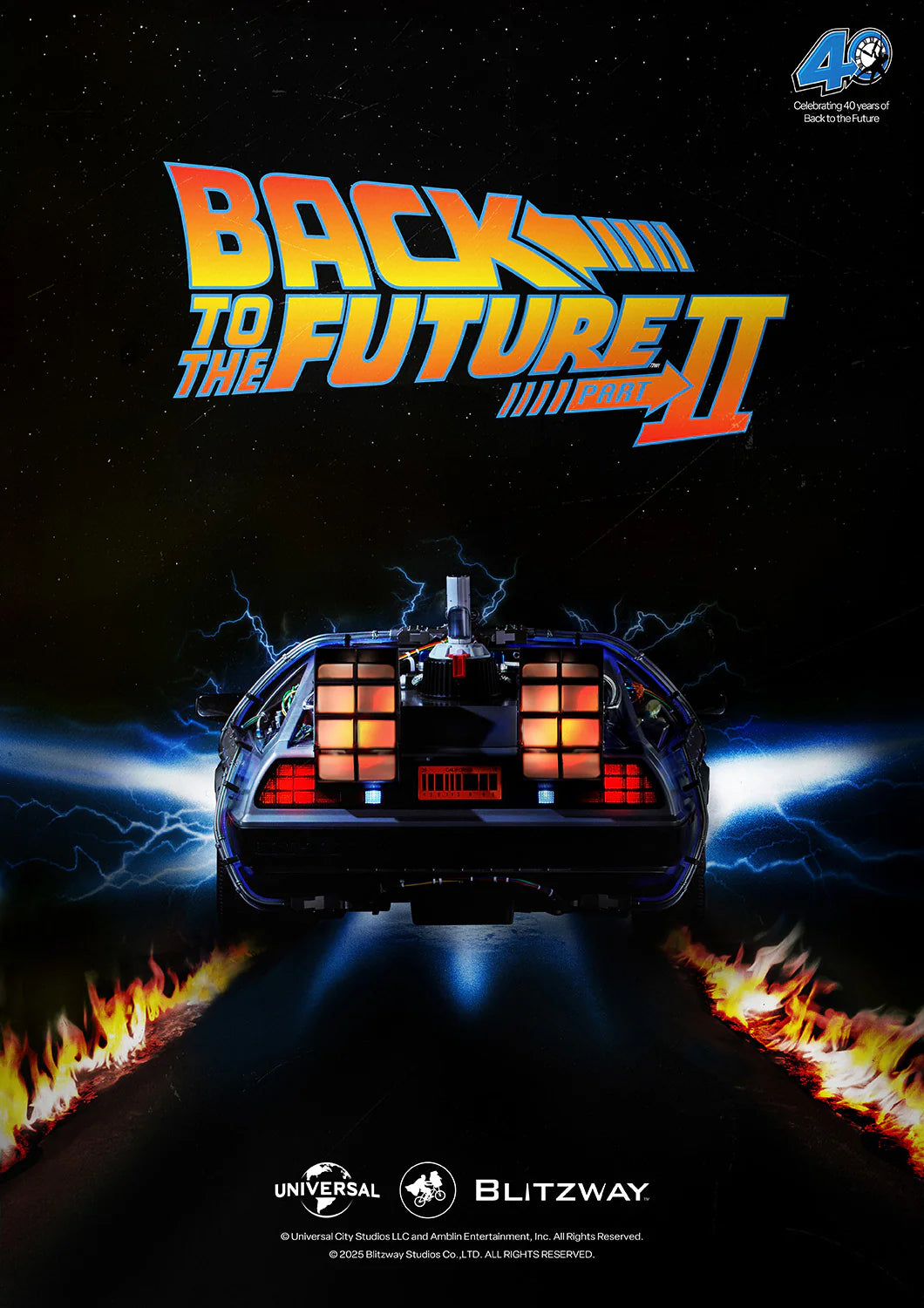 Pre-Order: Blitzway - Back to the Future 2 'Time Machine 1/6 Scale