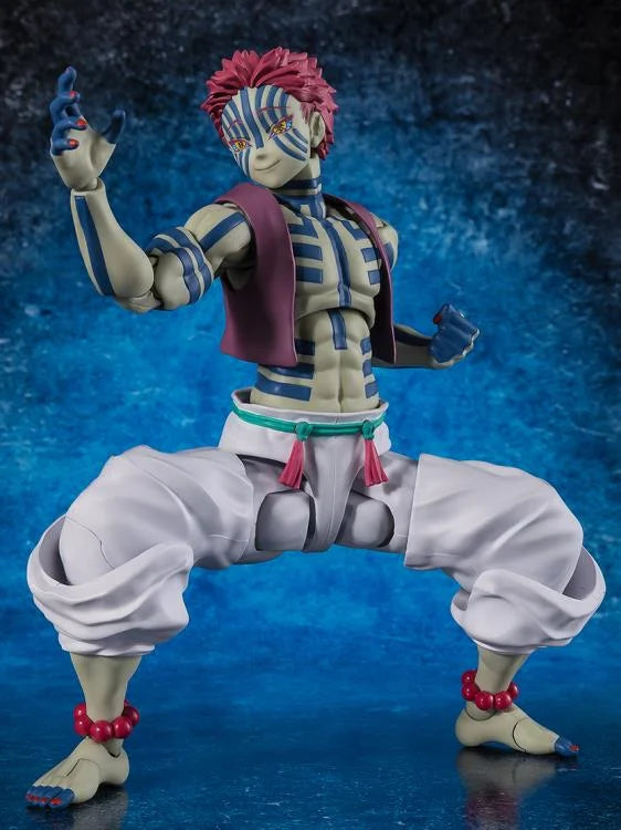 Pre-Order - Demon Slayer: Kimetsu no Yaiba S.H.Figuarts Akaza Action Figure (Reissue)