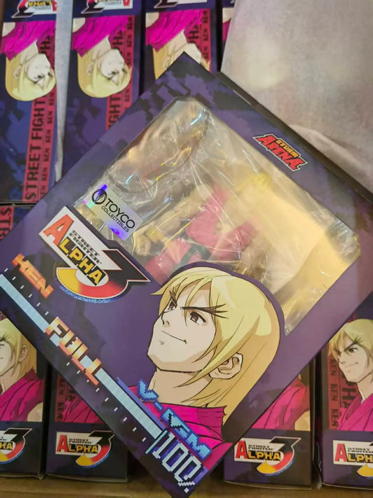 Street Fighter Alpha 3 Storm Arena Ken (V-ISM Pink Variant) - Toyco Exclusive - 1/12 Scale Action Figure