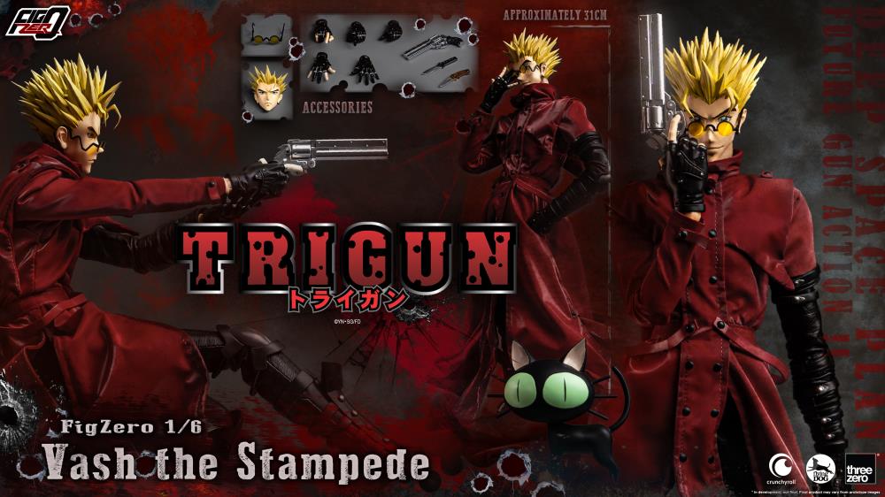PRE-ORDER - Trigun FigZero Vash the Stampede 1/6 Scale Action Figure