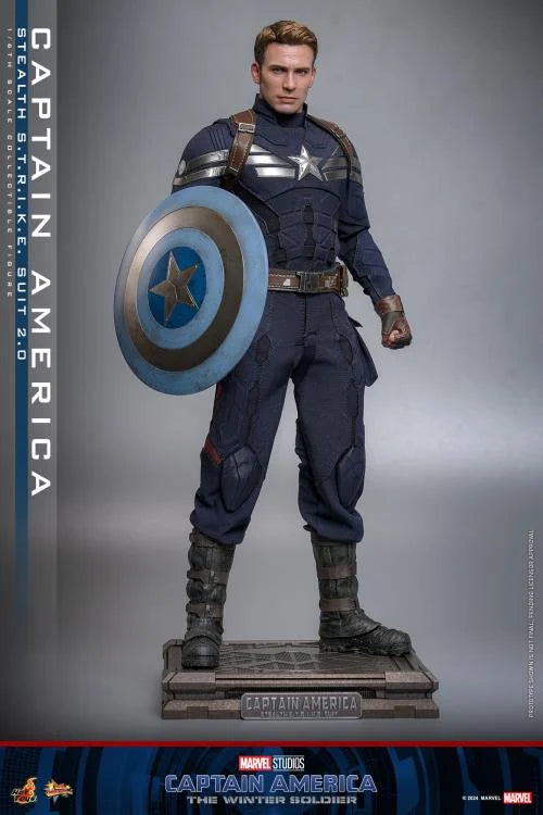 Captain America: The Winter Soldier MMS783 Captain America (Stealth S.T.R.I.K.E. Suit 2.0) 1/6th Scale Collectible Figure