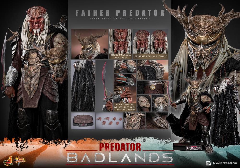 Pre-Order - Predator: Badlands MMS863 Father Predator 1/6th Scale Collectible Figure