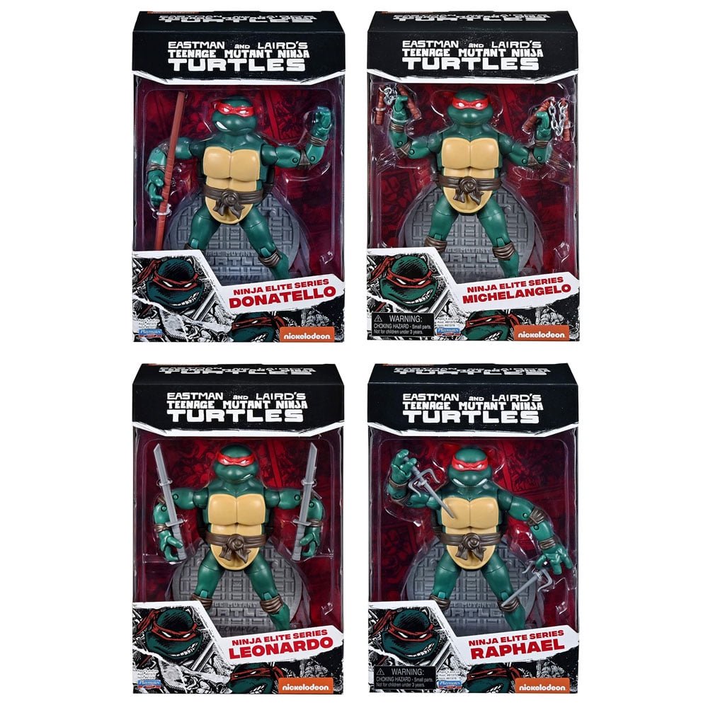 Teenage Mutant Ninja Turtles Ninja Elite Series Set of 4 Figures
