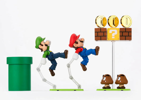 Super Mario Playset (Super Mario) "Super Mario", TAMASHII NATIONS S.H.Figuarts