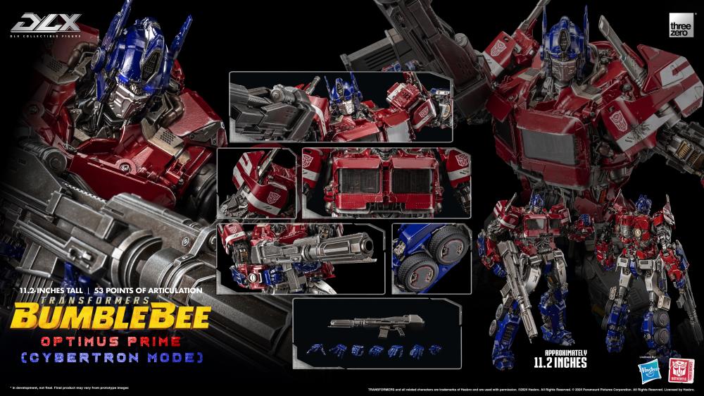 Transformers: Bumblebee DLX Scale Collectible Series Optimus Prime (Cybertron Mode) Action Figure