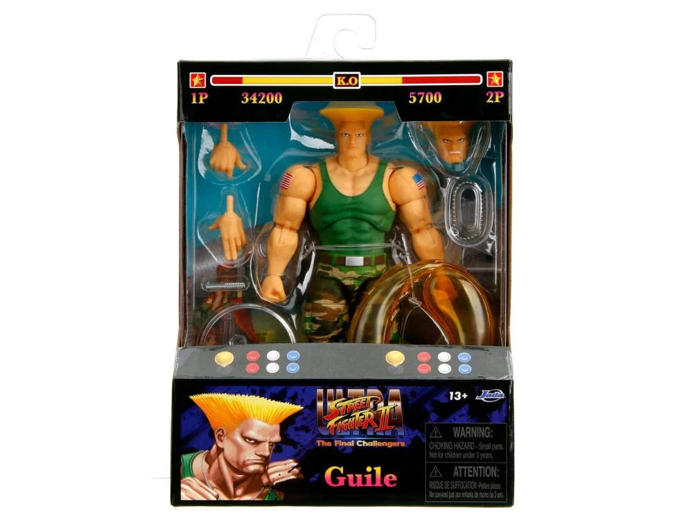 Street Fighter Guile 1/12 Scale Action Figure