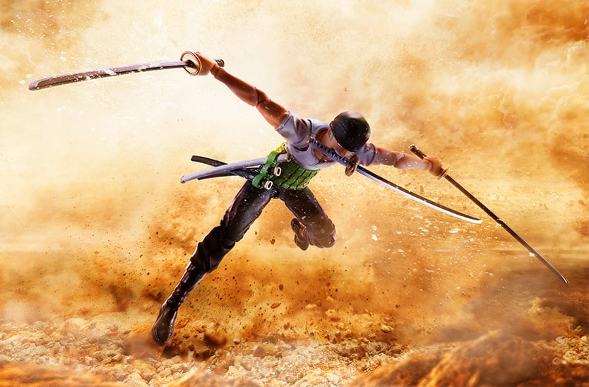 One Piece S.H.Figuarts Roronoa Zoro (Romance Dawn) Action Figure