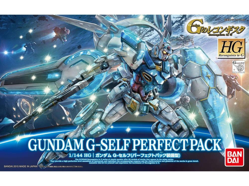 Gundam Reconguista in G HGRC Gundam G-Self with Perfect Pack 1/144 Scale Model Kit