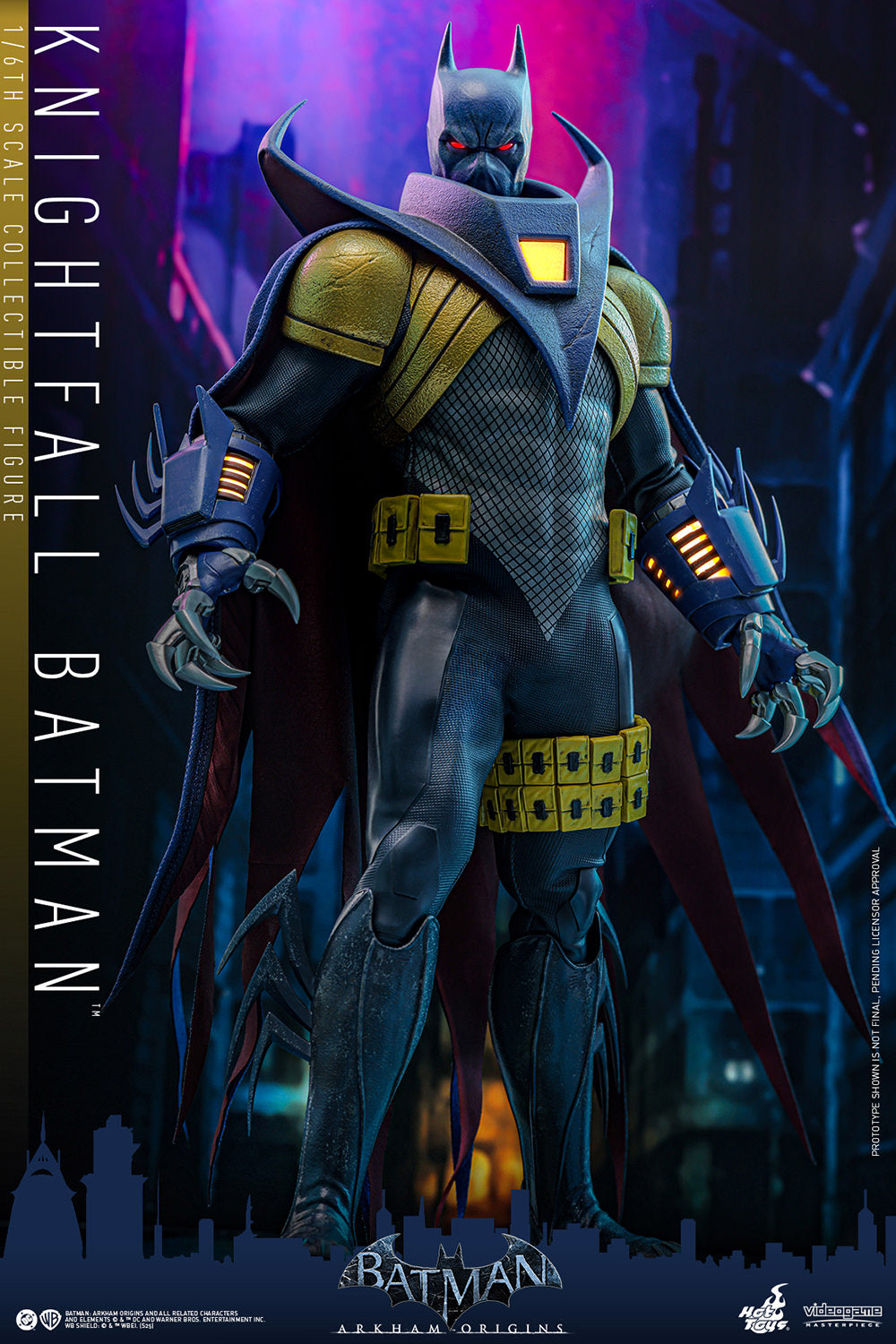 PRE-ORDER - Batman: Arkham Origins VGM74 Knightfall Batman 1/6th Scale Collectible Figure