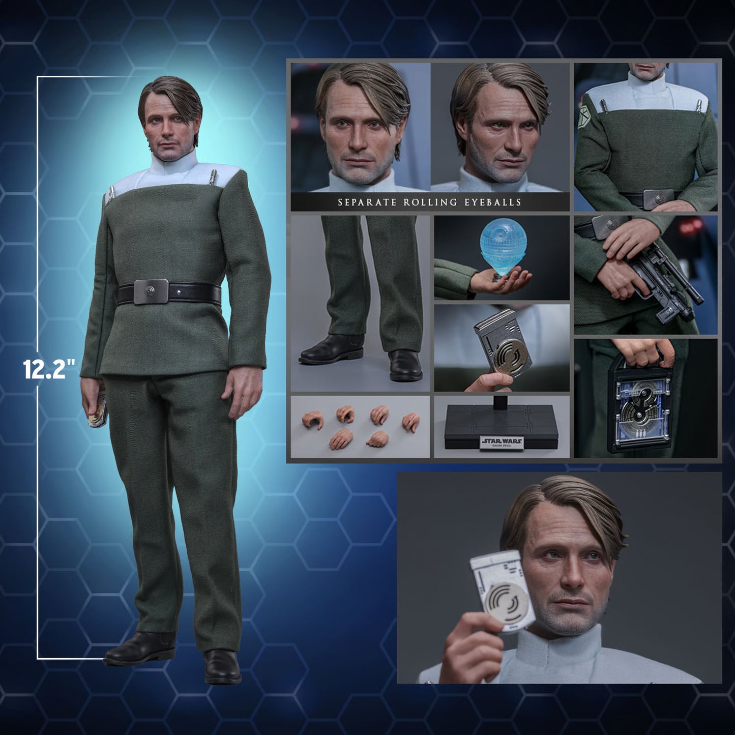 Star Wars Galen Erso MMS775 1/6th Scale Collectible Figure Japan Exclusive Edition