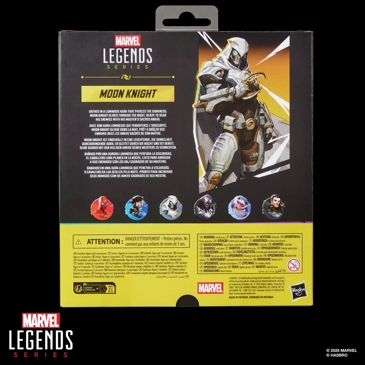 Pre-Order - Marvel Rivals Marvel Legends Moon Knight Action Figure