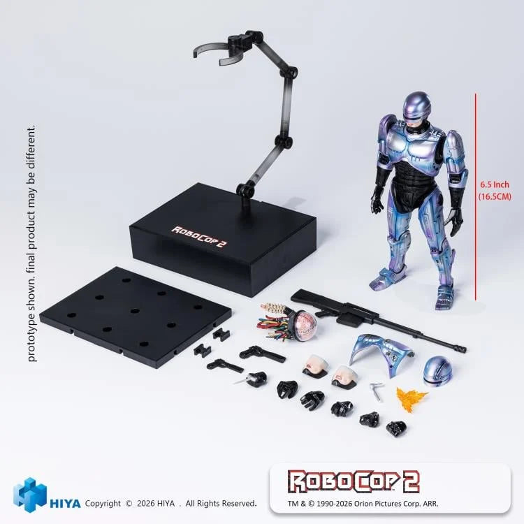 PRE-ORDER - HIYA RoboCop 2 Exquisite Super Series RoboCop 1/12 Scale Action Figure