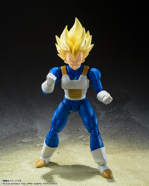 Dragon Ball Z S.H.Figuarts Super Saiyan Vegeta (Awakening Super Saiyan Blood)- Reissue