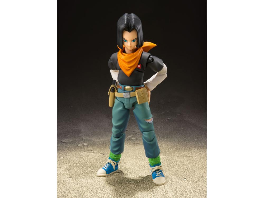 Dragon Ball Z S.H.Figuarts Android 17 Exclusive Color Edition w/ Shipper Box