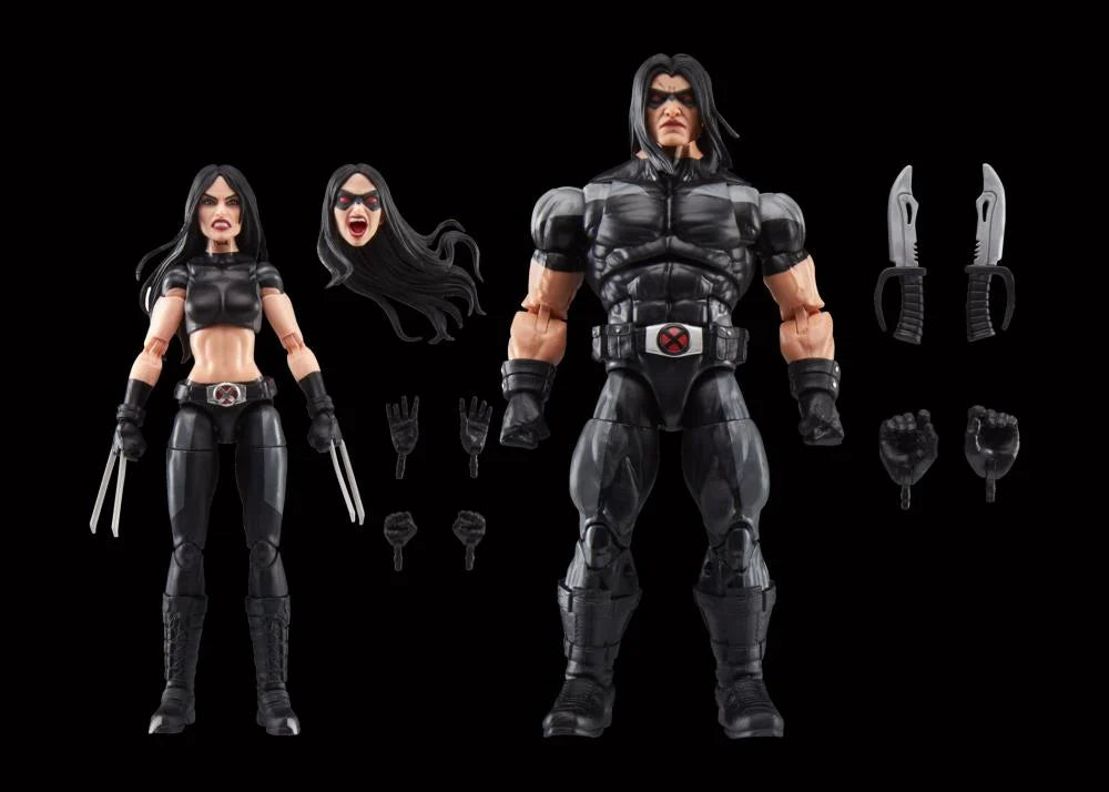 X-Force Marvel Legends Warpath and X-23 Action Figure Two-Pack
