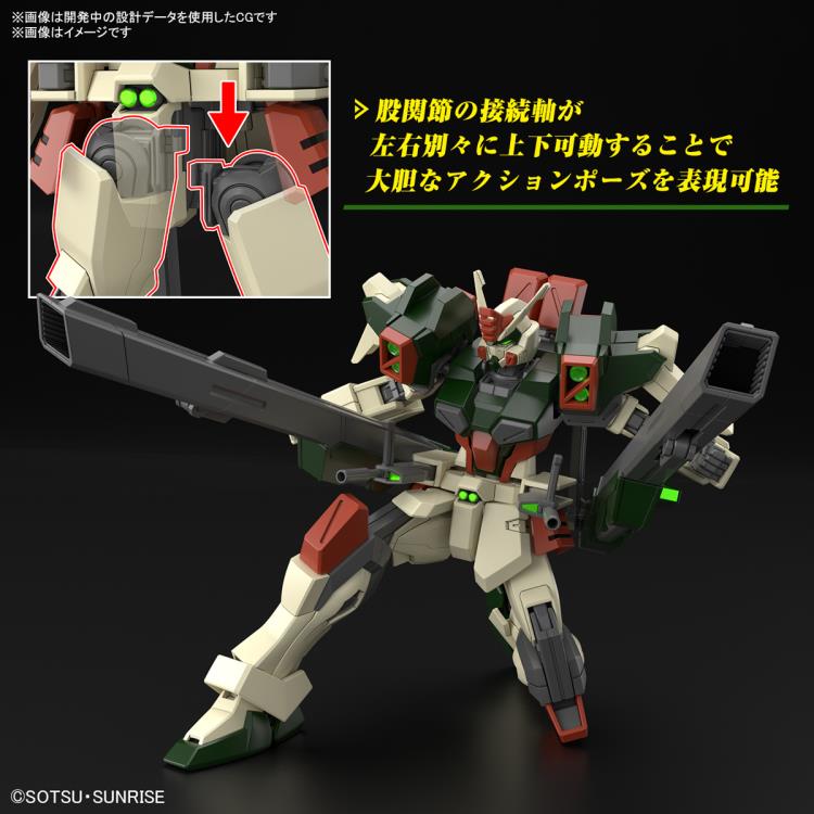 Mobile Suit Gundam SEED Freedom HGCE ZGMF-103HD Lightning Buster Gundam 1/144 Scale Model Kit