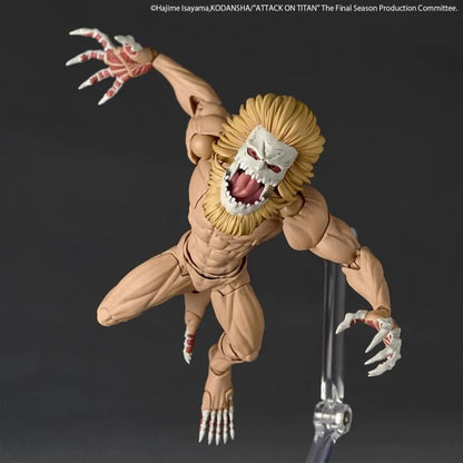Attack on Titan Amazing Yamaguchi Revoltech NR102 Jaw Titan Action Figure