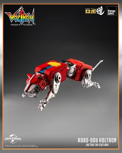 PRE-ORDER - Voltron: Defender of the Universe ROBO-DOU Voltron (Retro Toy Edition) Action Figure