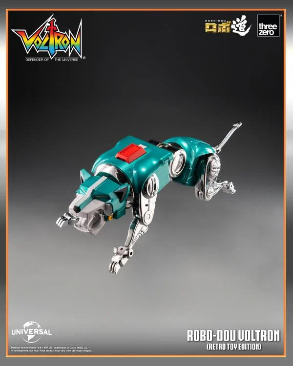 PRE-ORDER - Voltron: Defender of the Universe ROBO-DOU Voltron (Retro Toy Edition) Action Figure
