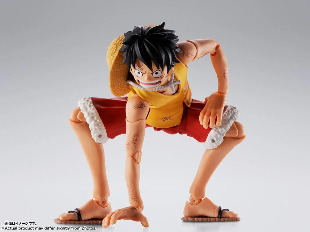One Piece S.H.Figuarts Monkey D. Luffy (Summit War of Marineford) Action Figure
