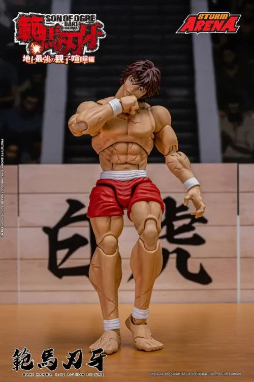 Baki Hanma: Son of Ogre Storm Arena Baki Hanma 1/12 Scale Action Figure