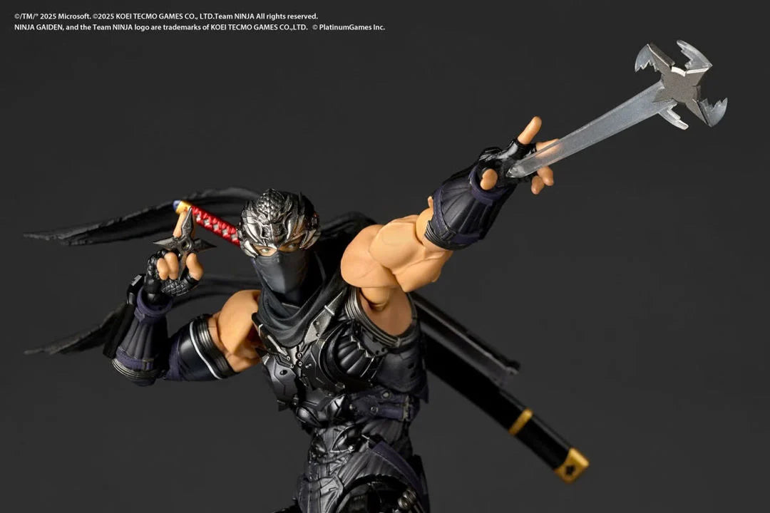 Pre-Order -Ninja Gaiden 4 Amazing Yamaguchi Revoltech NR132 Ryu Hayabusa Action Figure