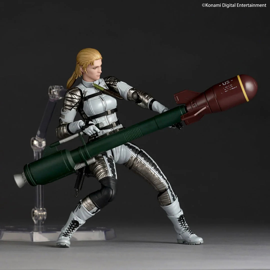 Pre-Order - Metal Gear Solid Delta: Snake Eater Amazing Yamaguchi Revoltech NR117 The Boss Action Figure