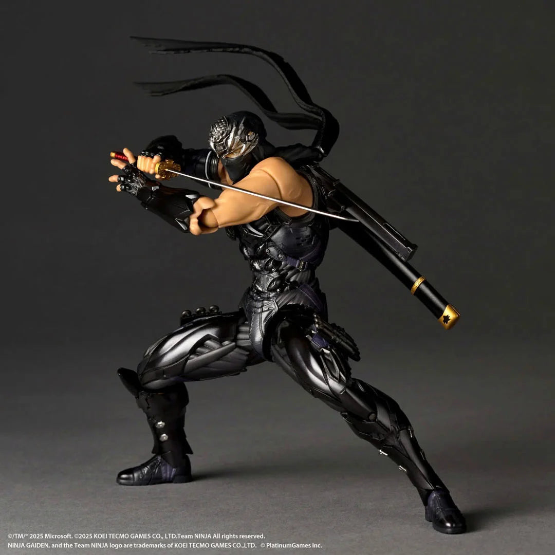 Pre-Order -Ninja Gaiden 4 Amazing Yamaguchi Revoltech NR132 Ryu Hayabusa Action Figure