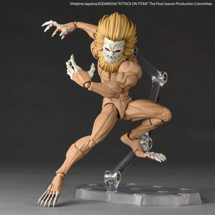 Attack on Titan Amazing Yamaguchi Revoltech NR102 Jaw Titan Action Figure