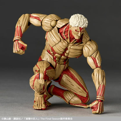 Attack on Titan Amazing Yamaguchi Revoltech NR069 Armored Titan (Reiner Braun) Action Figure Reissue