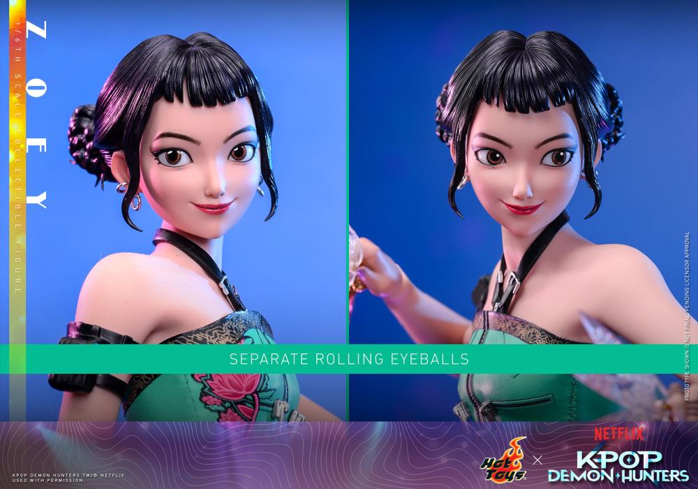 Pre-Order: KPop Demon Hunters TMS178 Zoey 1/6th Scale Collectible Figure