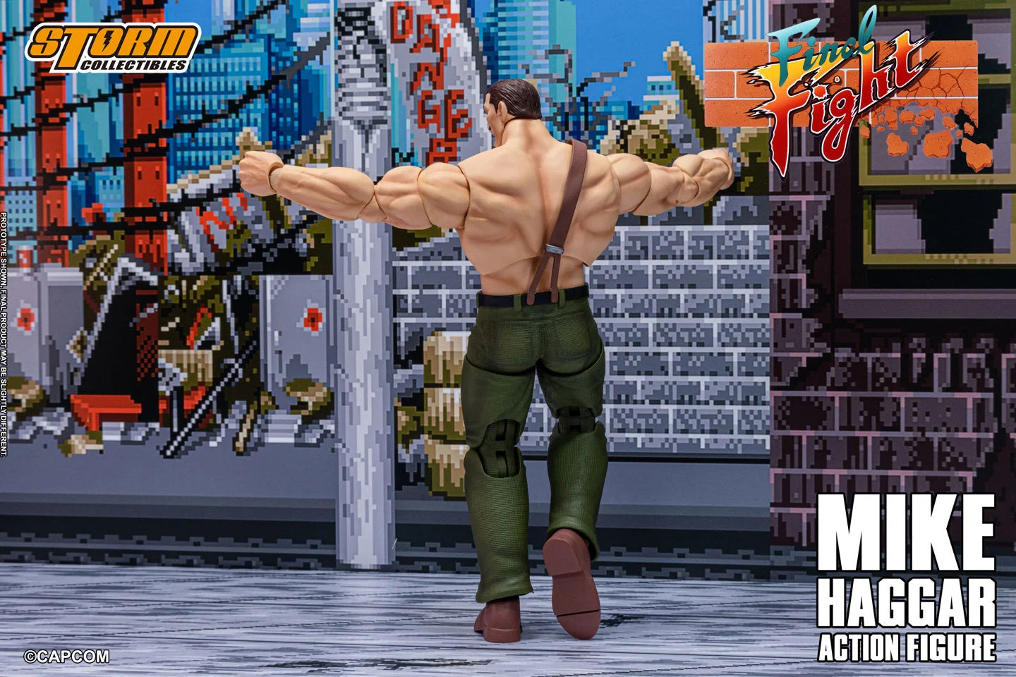 Pre-Order:: Final Fight Mike Haggar 1/12 Scale Action Figure