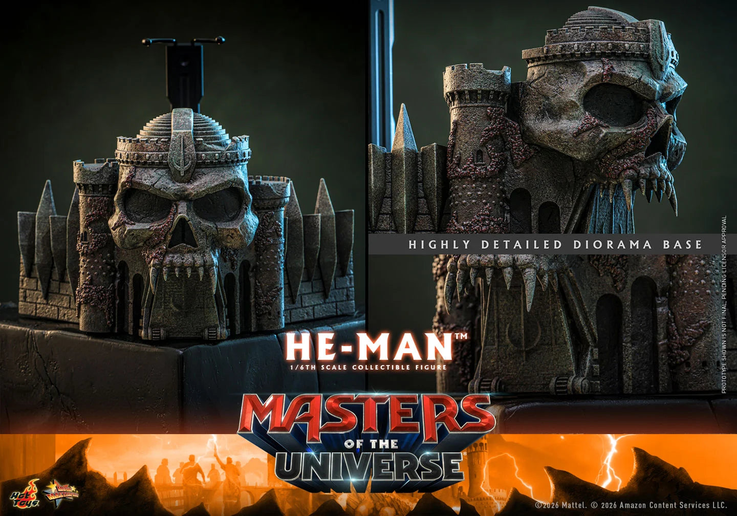 Pre-Order: Masters of the Universe (2026) MMS888 He-Man 1/6th Scale Collectible Figure