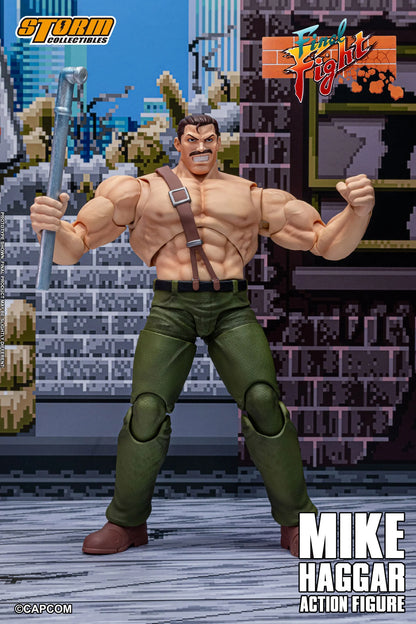 Pre-Order:: Final Fight Mike Haggar 1/12 Scale Action Figure