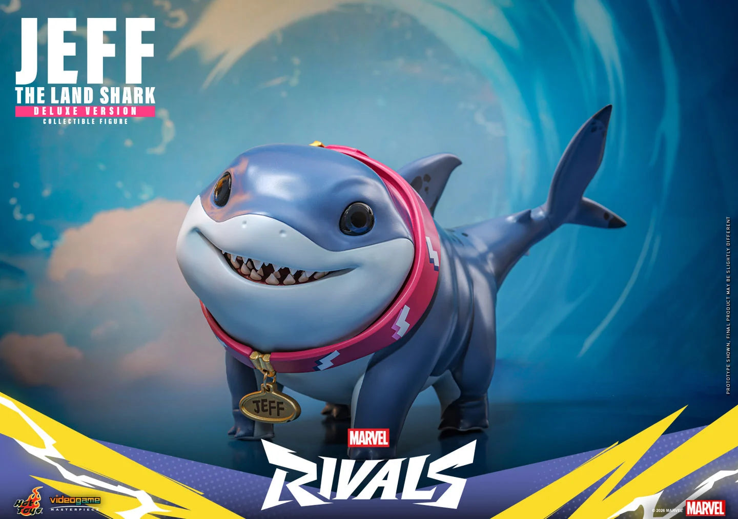 Pre-Order - Marvel Rivals VGM87 Jeff the Land Shark (Deluxe Ver.) Collectible Figure