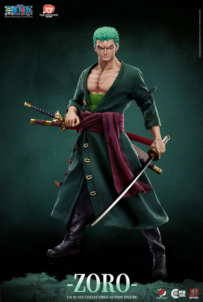 Pre-Order: One Piece Pixel Poses Roronoa Zoro (Deluxe Ver.) 1/6 Scale Action Figure