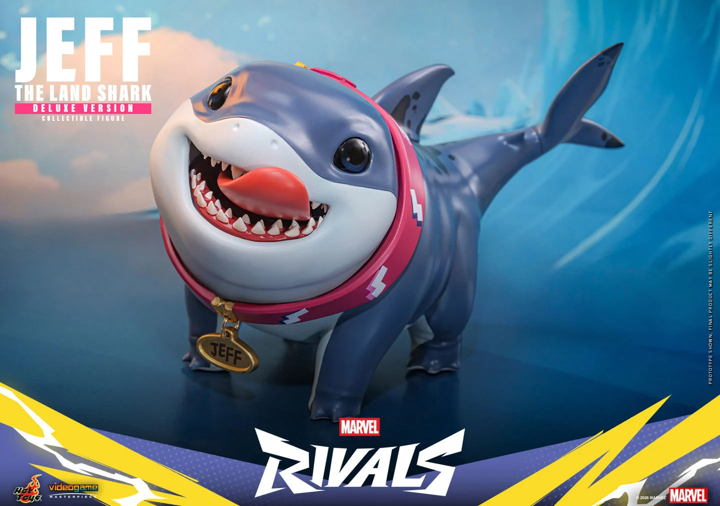 Pre-Order - Marvel Rivals VGM87 Jeff the Land Shark (Deluxe Ver.) Collectible Figure