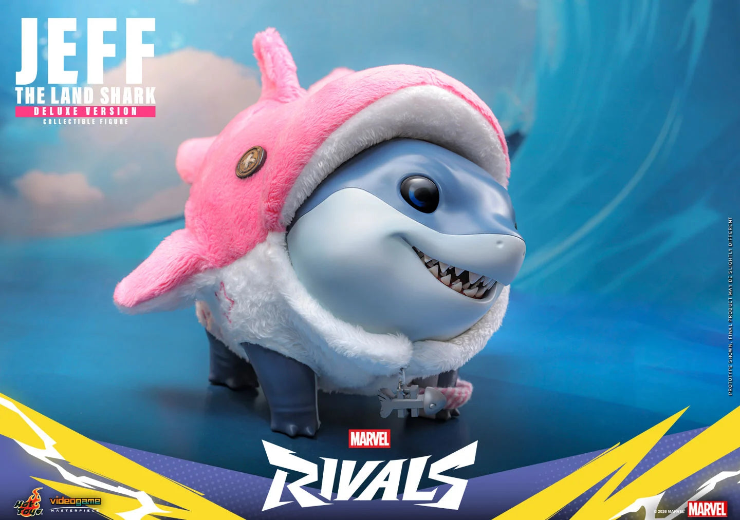 Pre-Order - Marvel Rivals VGM87 Jeff the Land Shark (Deluxe Ver.) Collectible Figure