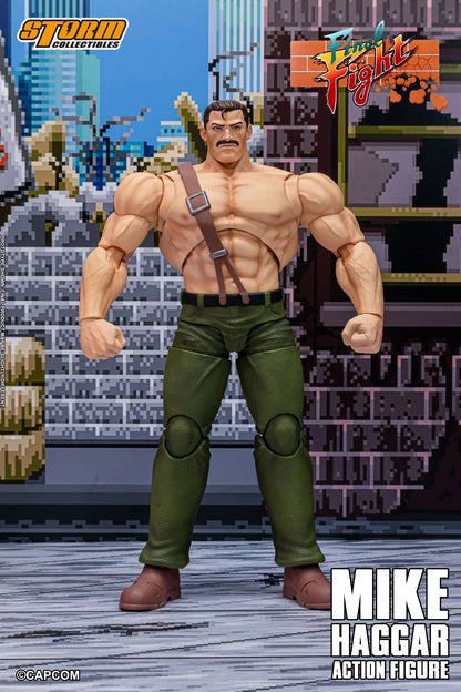 Pre-Order:: Final Fight Mike Haggar 1/12 Scale Action Figure