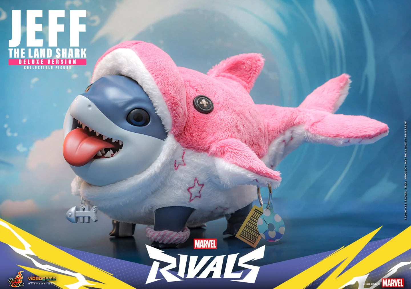 Pre-Order - Marvel Rivals VGM87 Jeff the Land Shark (Deluxe Ver.) Collectible Figure