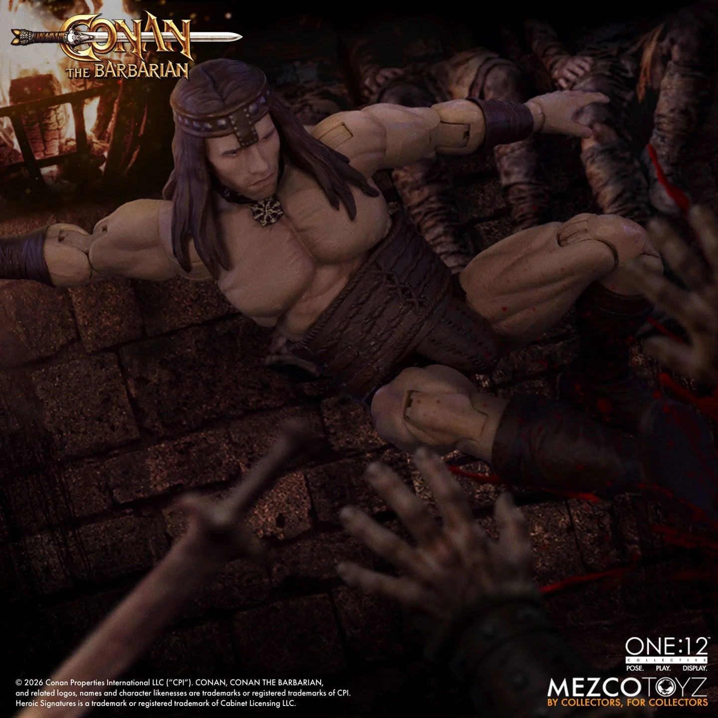 Pre-Order: Conan the Barbarian (1982) One:12 Collective Conan (Pit Fighter Edition) Action Figure