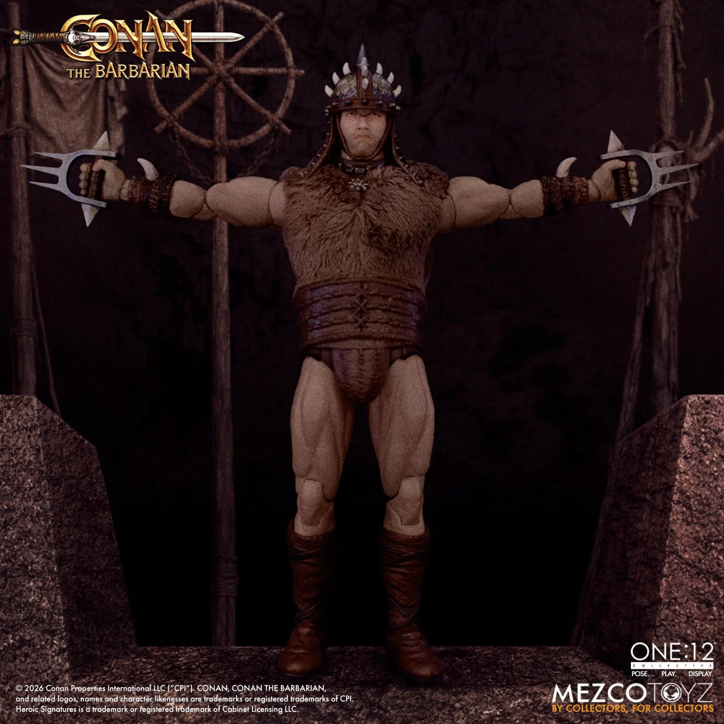 Pre-Order: Conan the Barbarian (1982) One:12 Collective Conan (Pit Fighter Edition) Action Figure