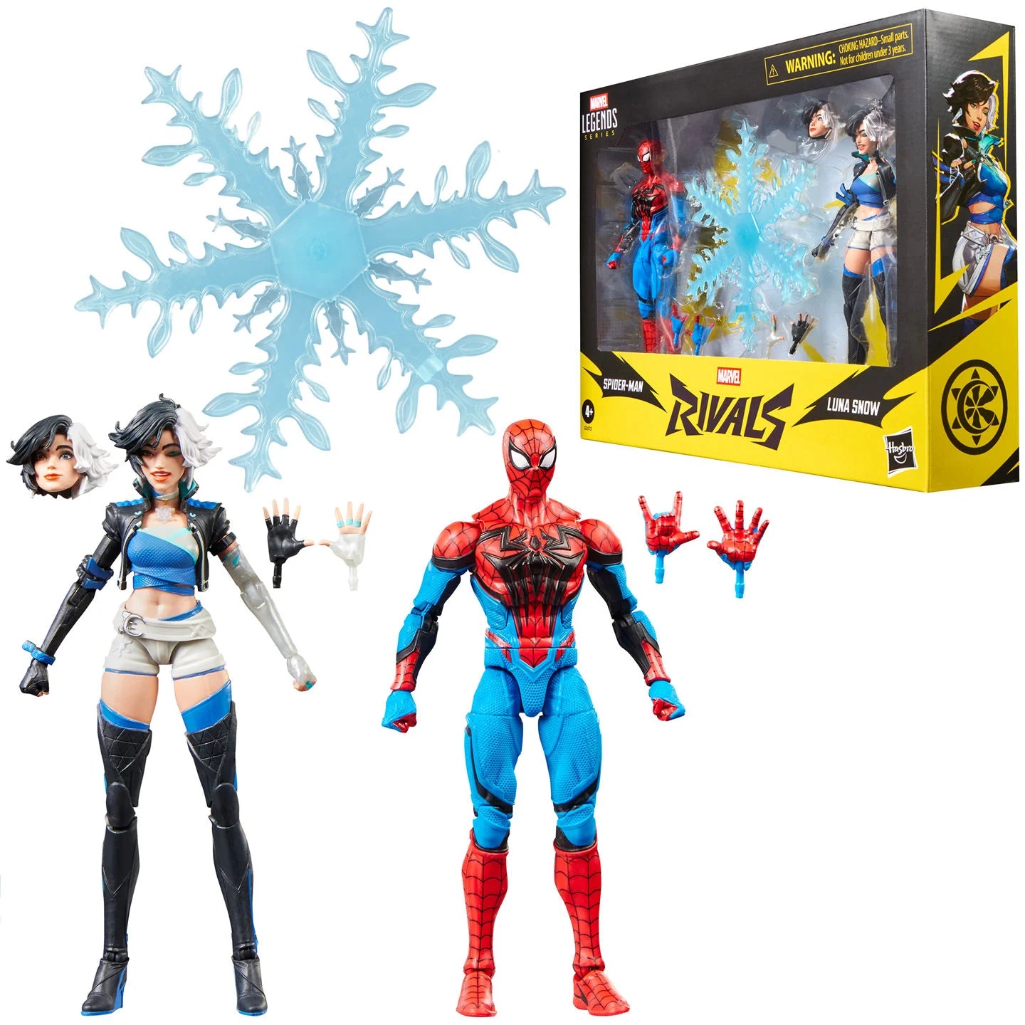 Pre-Order - Marvel Rivals Marvel Legends Spider-Man & Luna Snow Action Figure Two-Pack