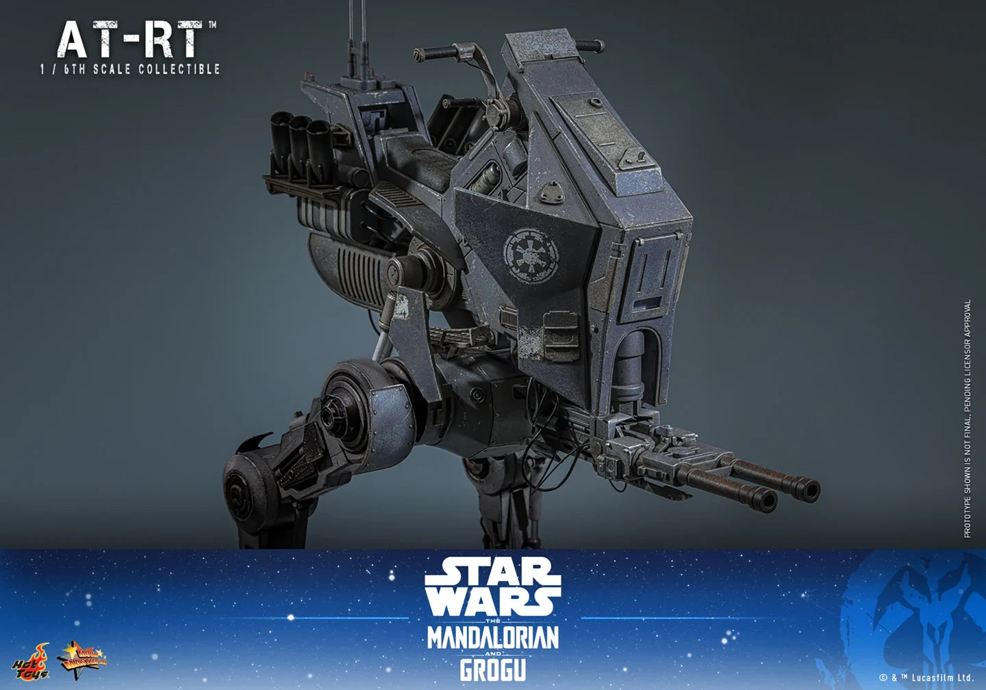 Pre-Order: Star Wars: The Mandalorian & Grogu MMS874 AT-RT 1/6th Scale Vehicle Accessory
