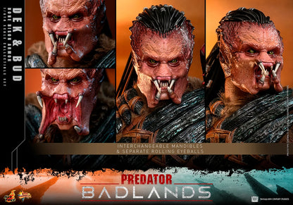 Pre-Order - Predator: Badlands MMS873 Dek (Bone Bison Armor) and Bud 1/6th Scale Collectible Figure