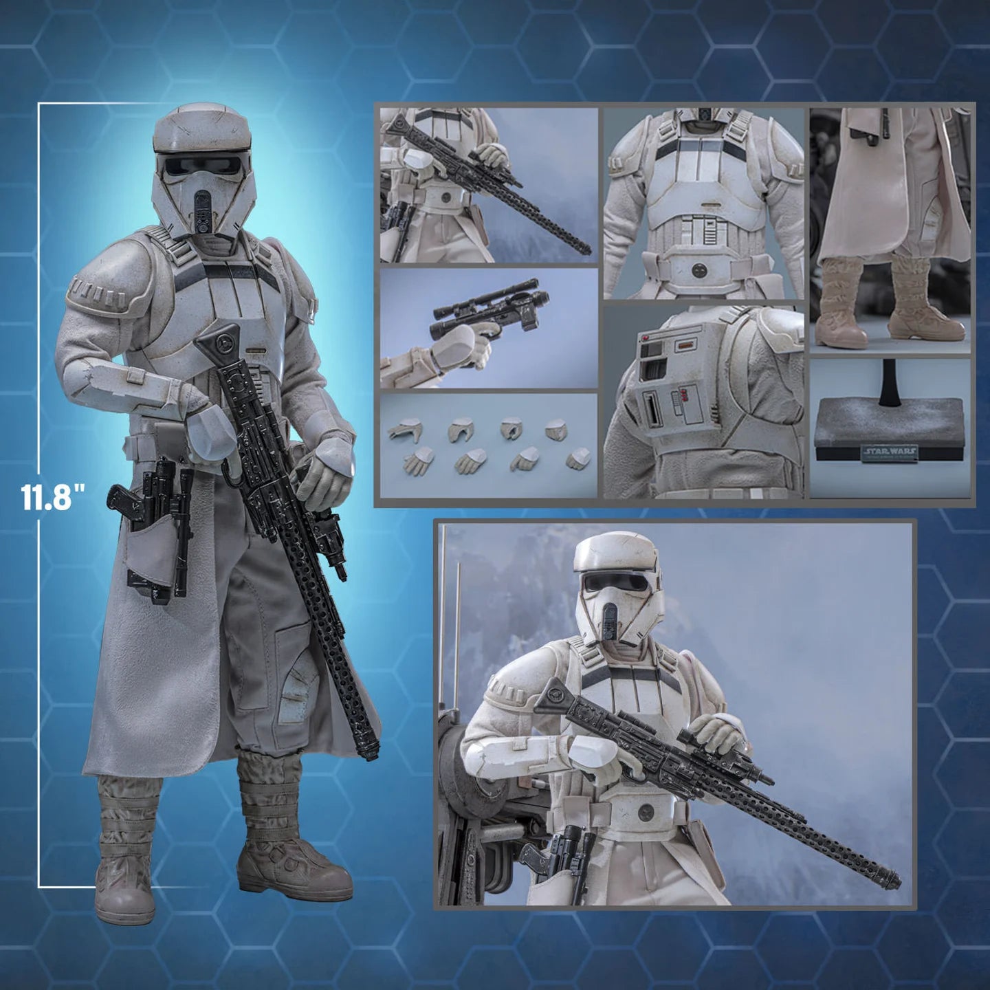 Pre-Order: Star Wars: The Mandalorian & Grogu MMS853 Imperial Remnant AT-RT Driver 1/6th Scale Collectible Figure