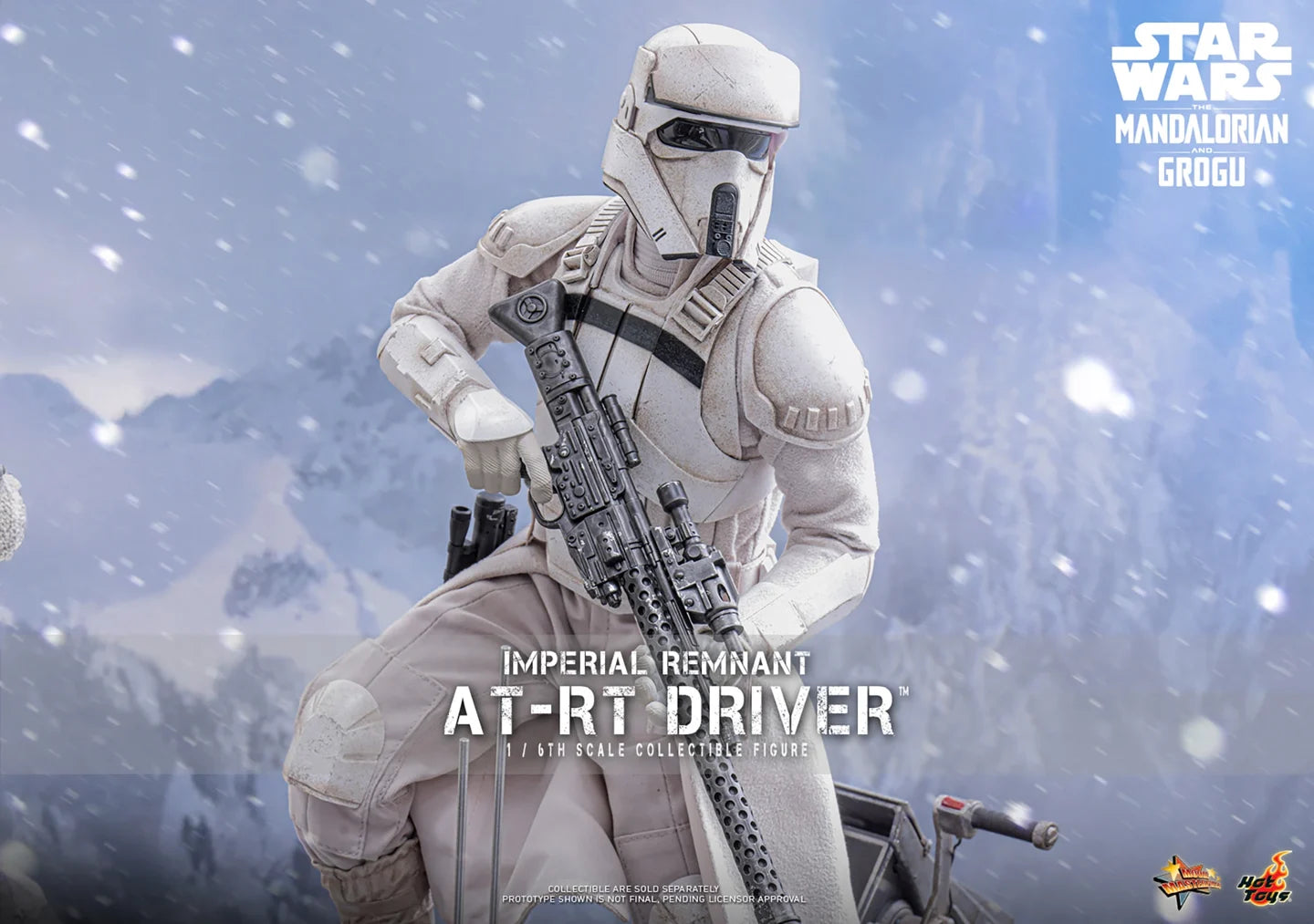 Pre-Order: Star Wars: The Mandalorian & Grogu MMS853 Imperial Remnant AT-RT Driver 1/6th Scale Collectible Figure