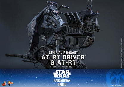 Pre-Order: Star Wars: The Mandalorian & Grogu MMS875 Imperial Remnant AT-RT Driver and AT-RT 1/6th Scale Collectible Figure and Vehicle Accessory