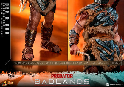 Pre-Order - Predator: Badlands MMS873 Dek (Bone Bison Armor) and Bud 1/6th Scale Collectible Figure